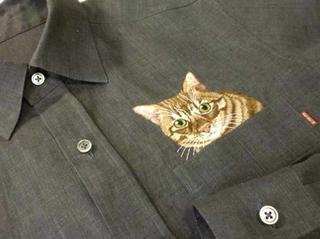 Illustration for article titled Internet Cats Make Boring Dress Shirts Better